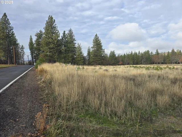 a view of a lake with houses in the back