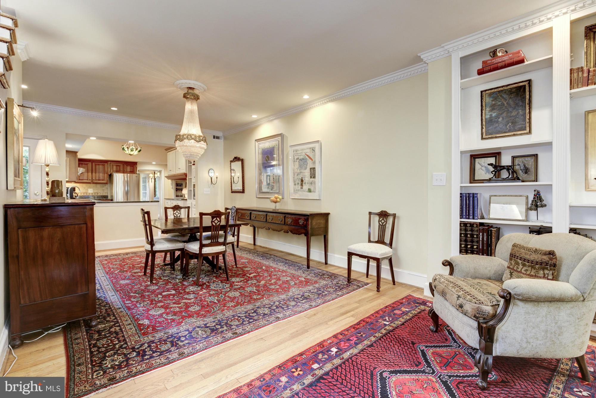 137 D Street Southeast Washington, DC 20003 - Photo 6 of 27 a view of a dining room with furniture
