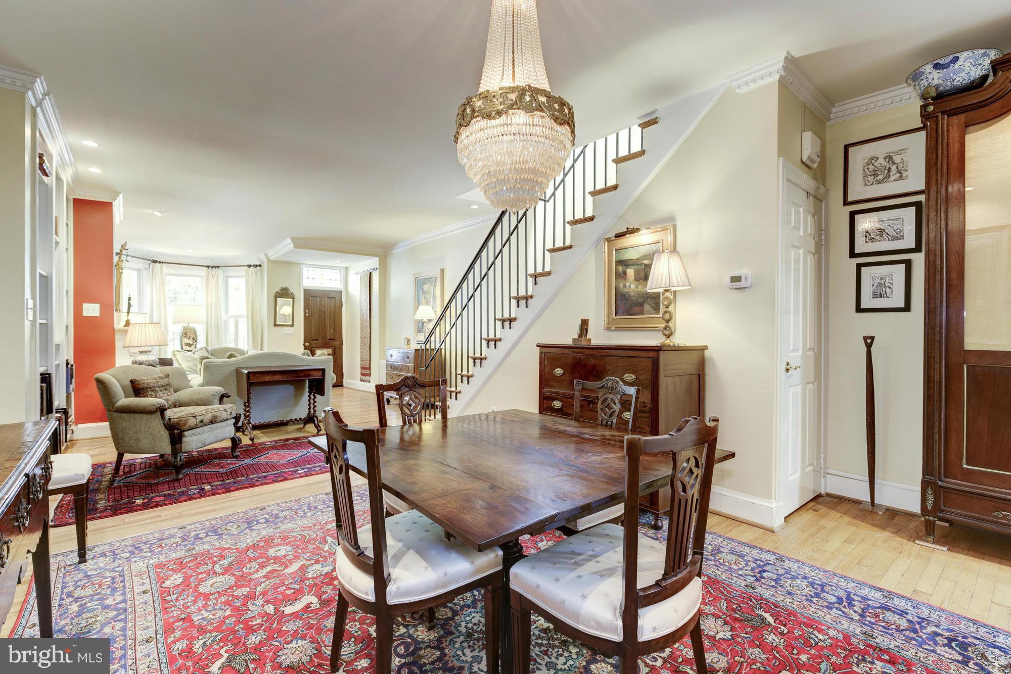 137 D Street Southeast Washington, DC 20003 - Photo 8 of 27 a view of a livingroom and dining room