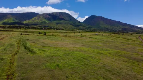 a view of lake and mountain