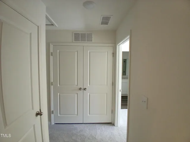 a view of empty room