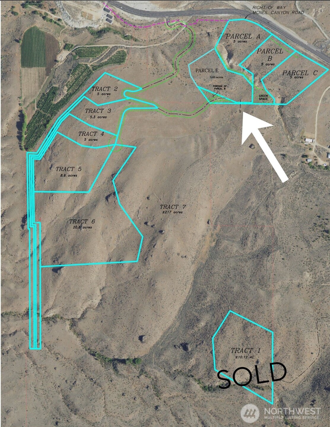 0 Parcel E Mcneil Canyon Road Orondo, WA 98843 - Photo 2 of 13