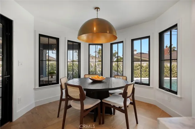 a spacious bedroom with a bed and a couch