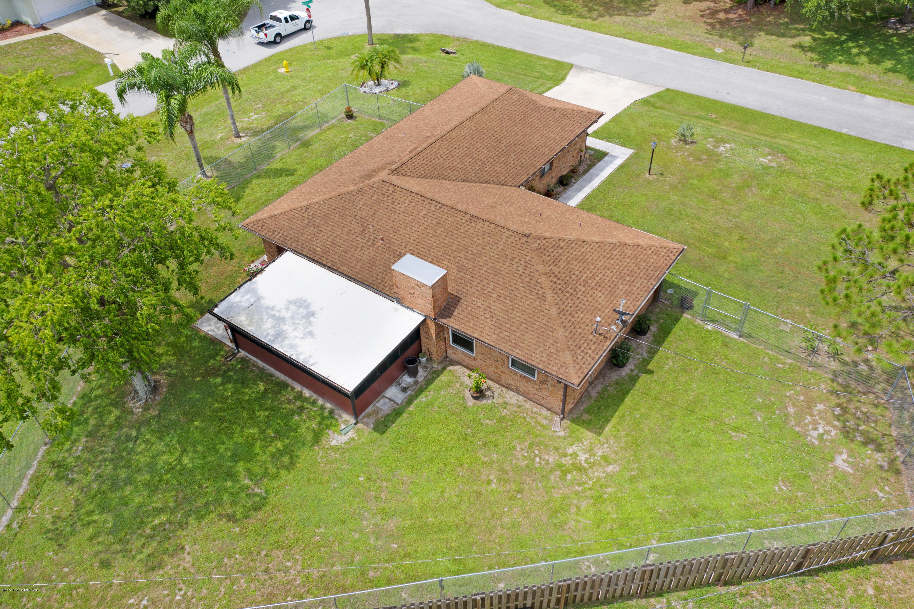 993 Cherokee Road Southeast Palm Bay, FL 32909 - Photo 31 of 35 Overhead View