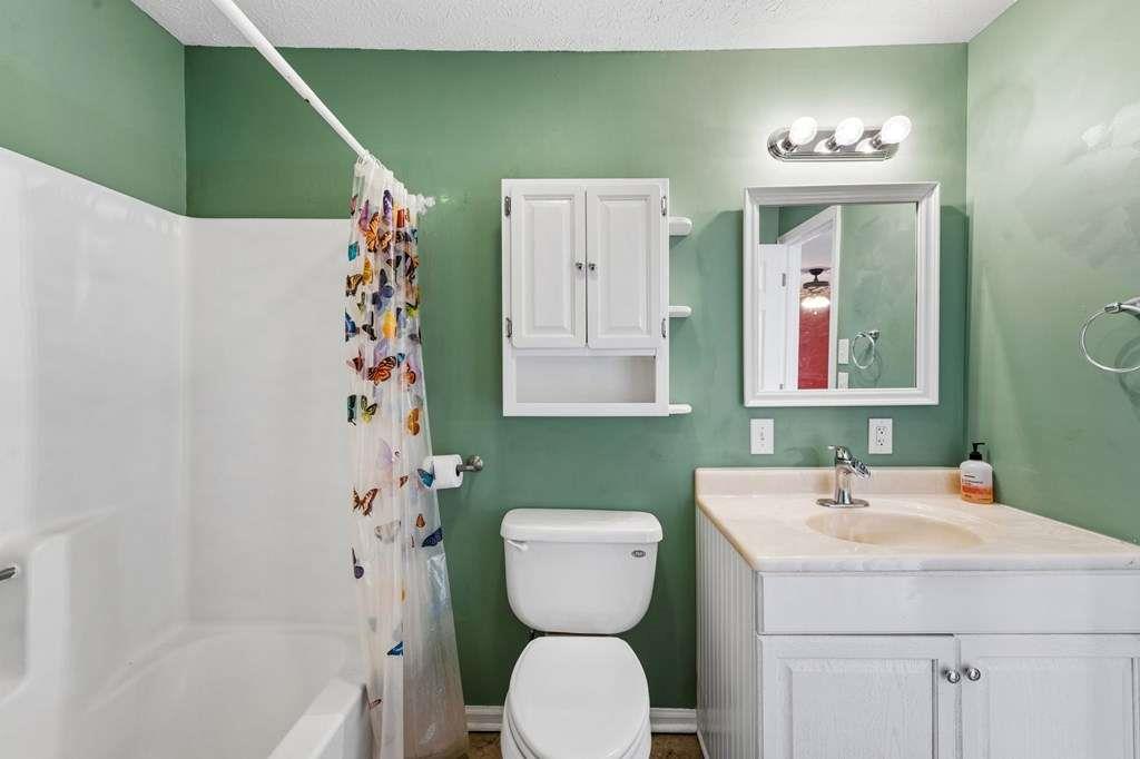 118 Jordan Road Blairsville, GA 30512 - Photo 29 of 49 a bathroom with a toilet sink and mirror