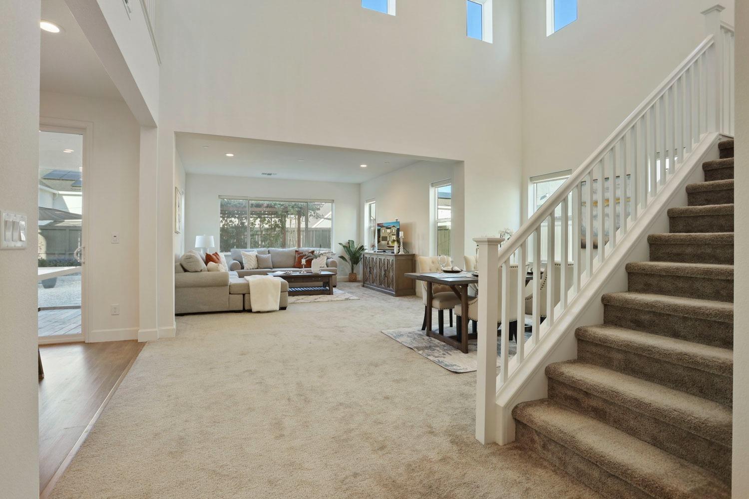 3081 Rio Grande Drive Tracy, CA 95377 - Photo 7 of 60 a view of a livingroom with furniture and stairs