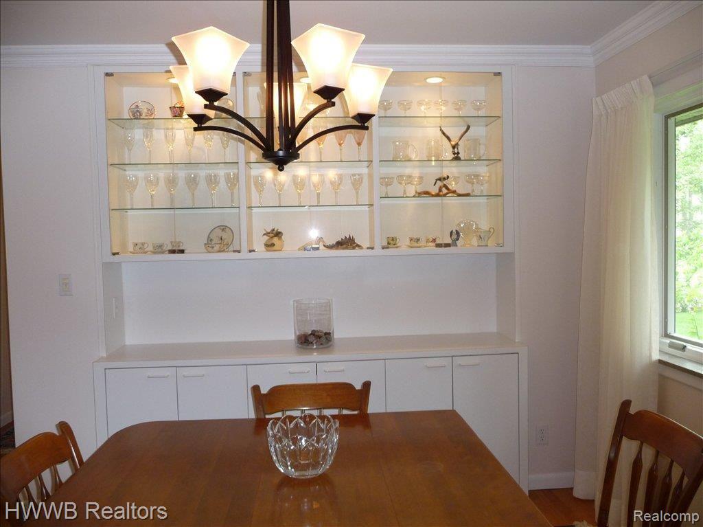 27140 Gardenway Road Franklin, MI 48025 - Photo 8 of 25 Lighted glass cabinets