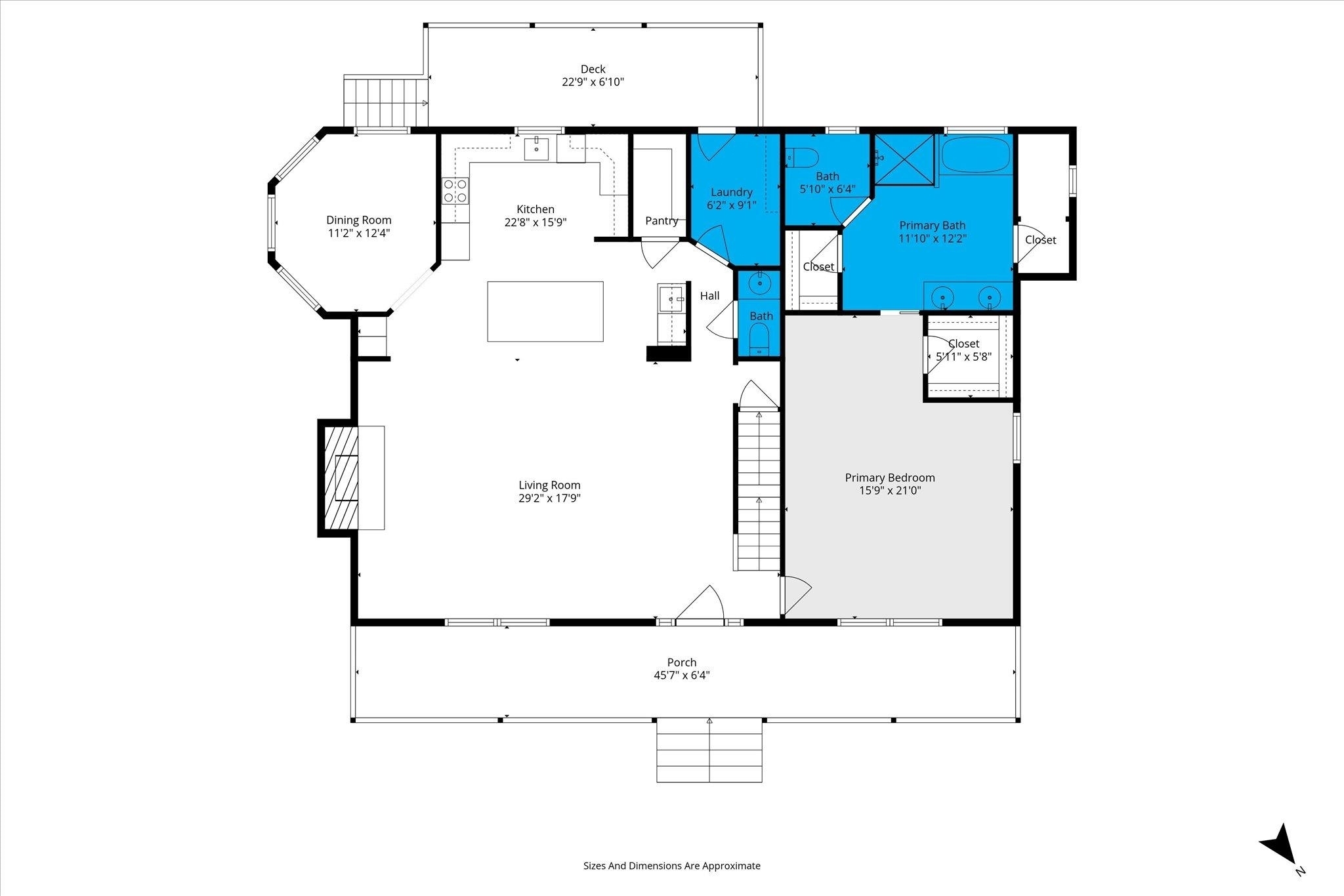 106 Melanie Loop Daphne, AL 36526 - Photo 44 of 45 View of floor plan / room layout
