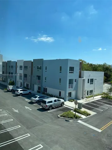 a car parked in front of a building