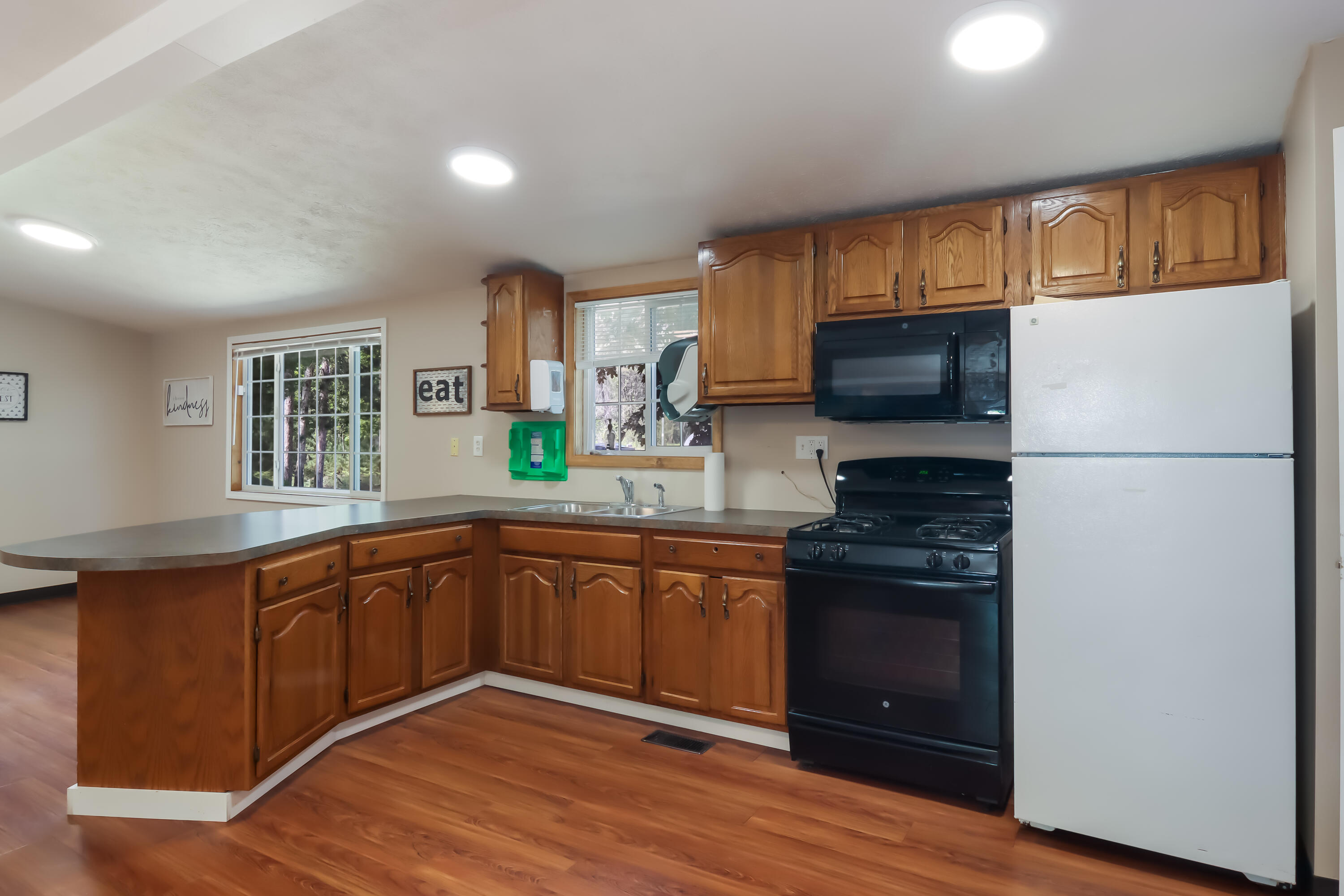 12414 Coster Road Southwest Fife Lake, MI 49633 - Photo 6 of 29 Right Side Kitchen