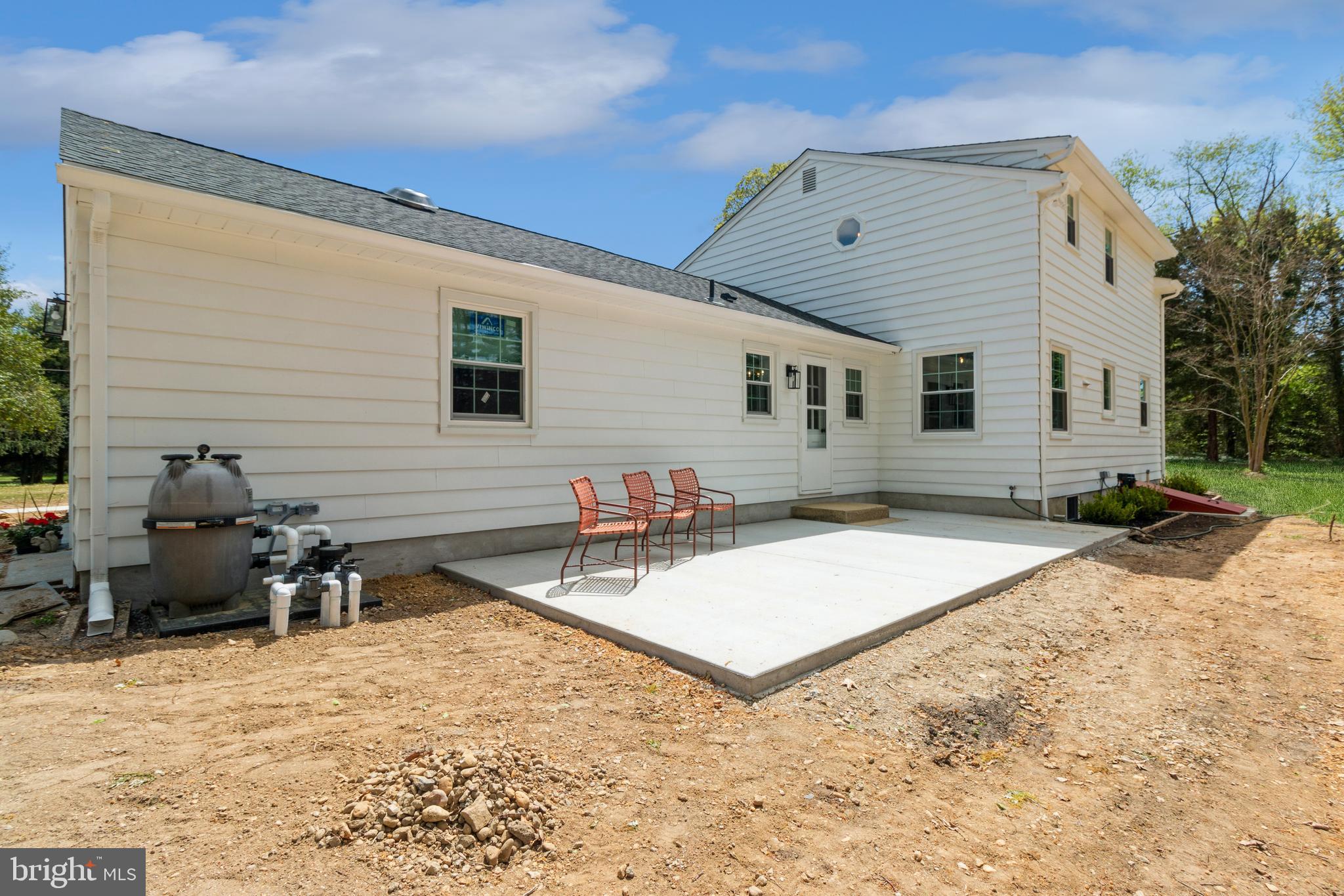 171 Stewart Road Pilesgrove, NJ 08098 - Photo 26 of 31 Back patio overlooking inground pool