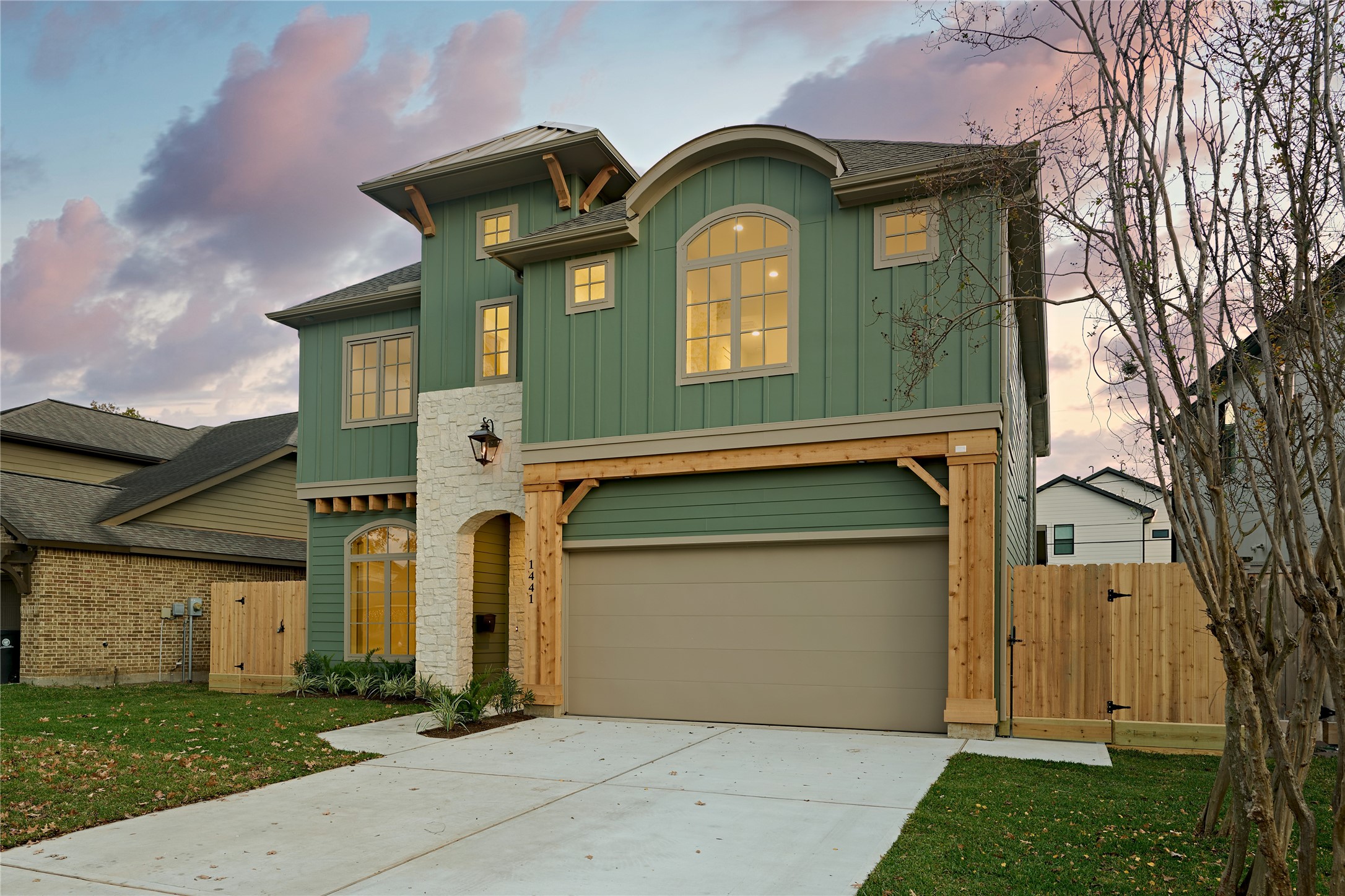 1441 Chamboard Lane Houston, TX 77018 - Photo 1 of 46 Welcome to this stunning home built by RobRyan Builders in the highly sought after Oak Forest Neighborhood.
