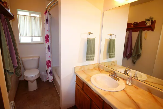 a view of a rack on the wall