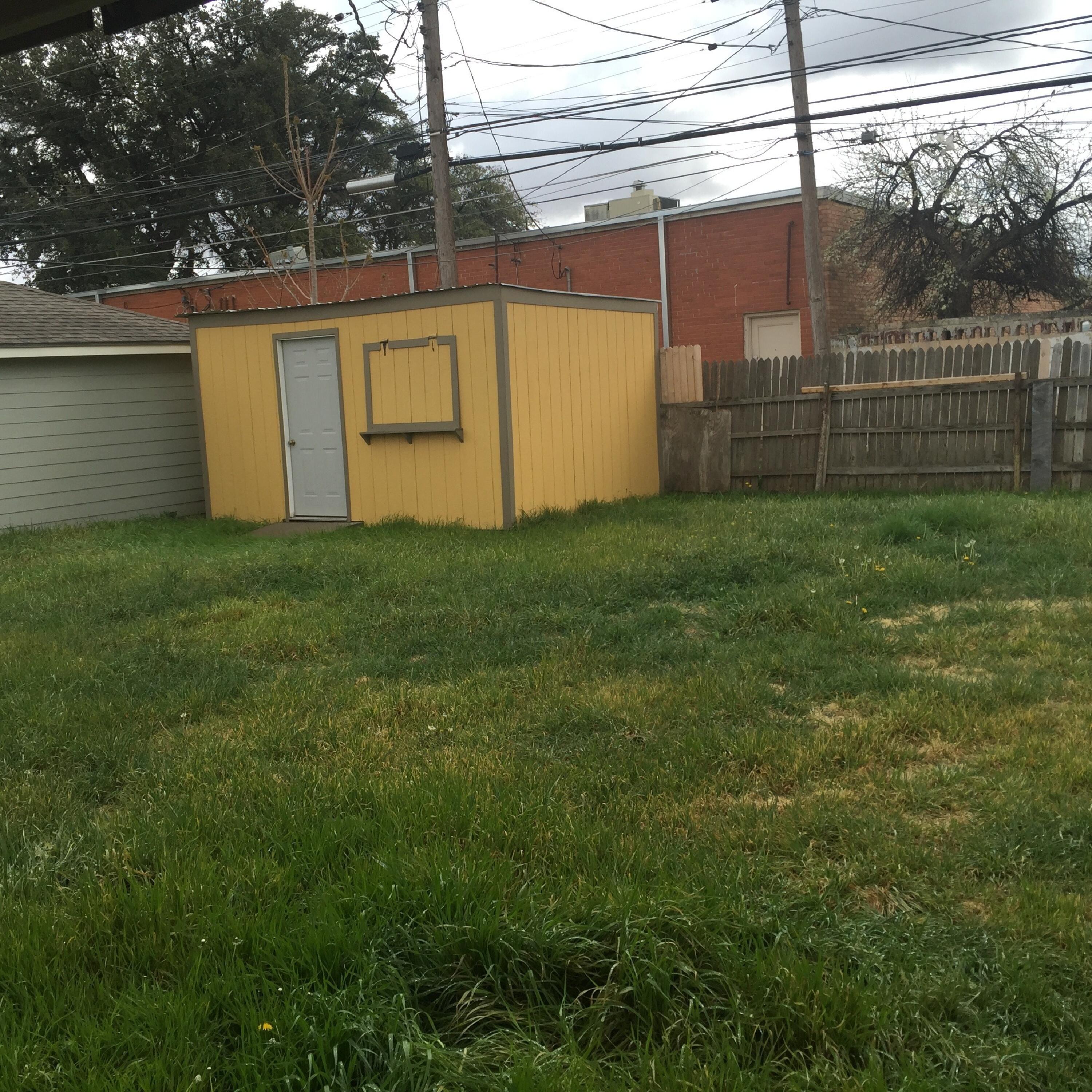 4117 33rd Street Lubbock, TX 79410 - Photo 14 of 14 a view of a backyard