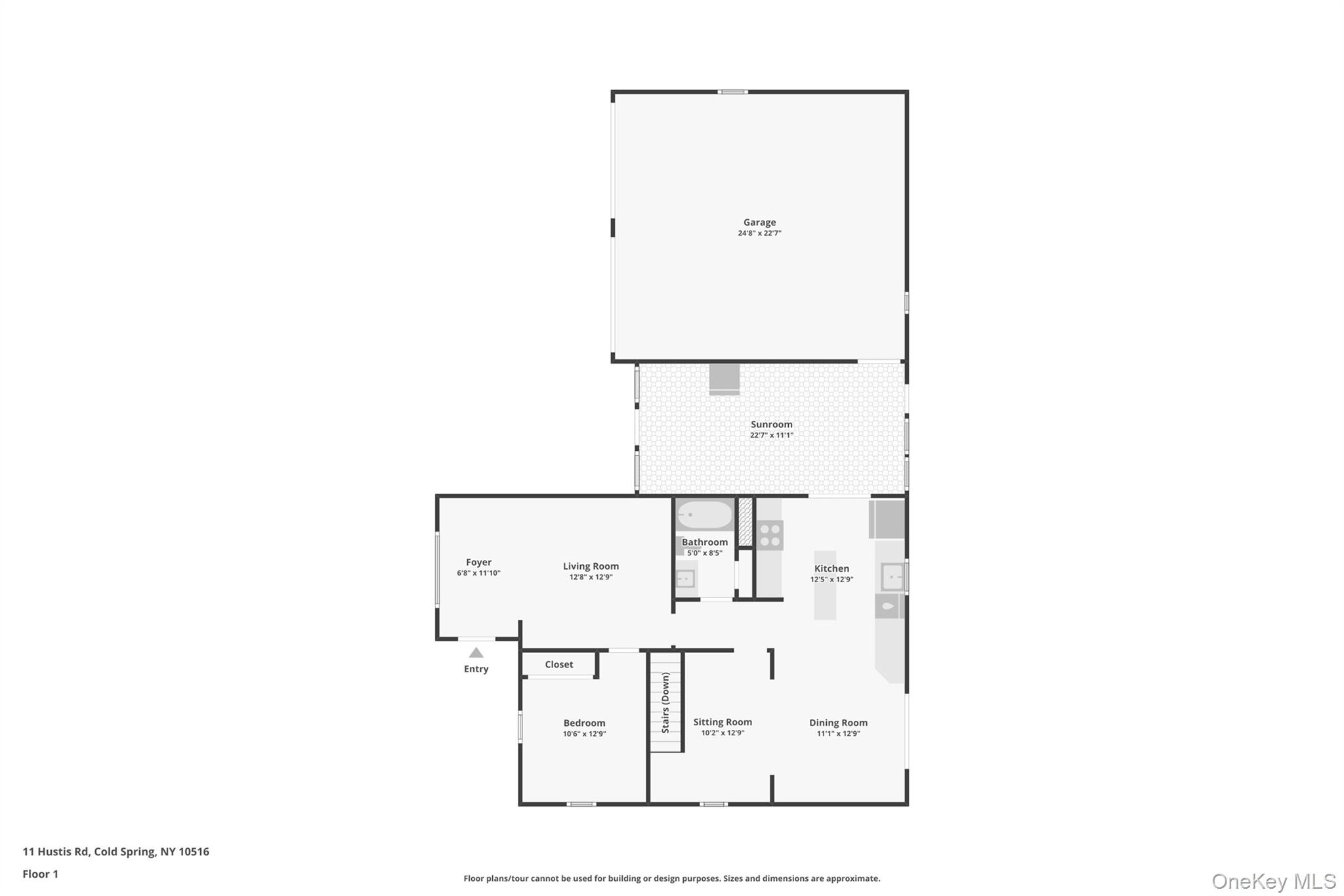 11 Hustis Road Cold Spring, NY 10516 - Photo 30 of 31 Floor Plan - Main Level