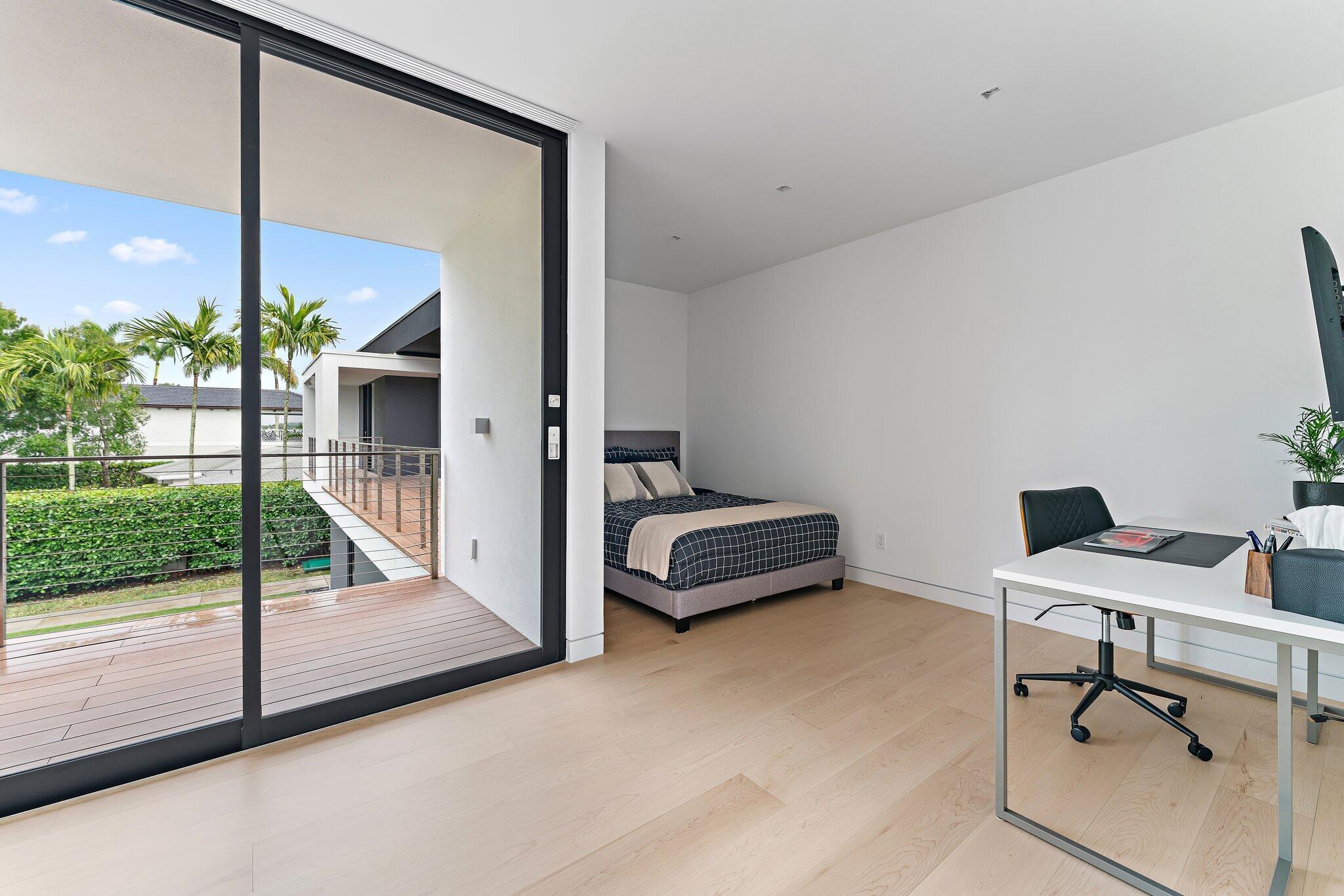 5706 Holly Lane Jupiter, FL 33458 - Photo 17 of 34 Second Bedroom-Balcony Views