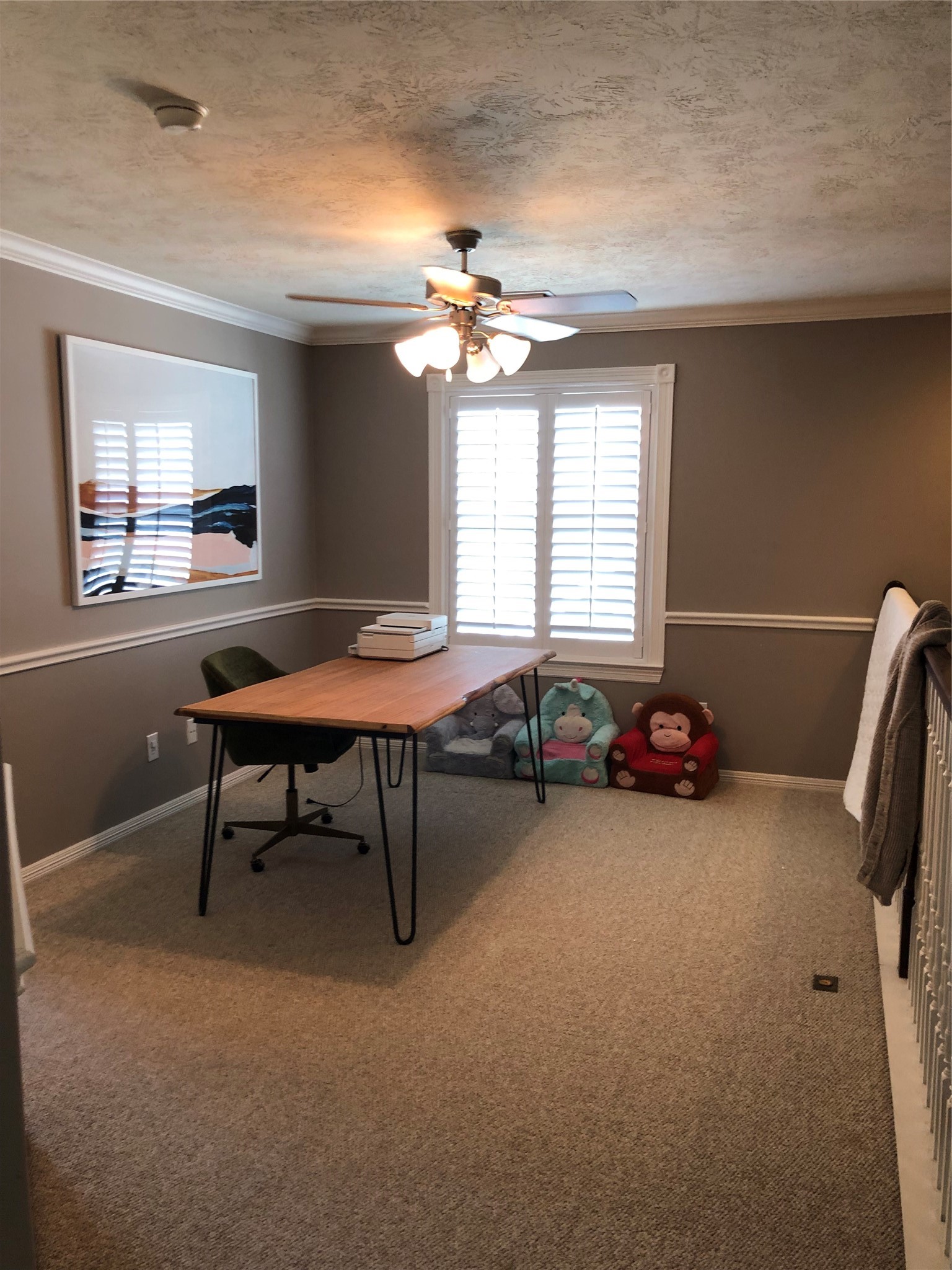 951 Lamonte Lane Houston, TX 77018 - Photo 17 of 26 a living room with furniture and a chandelier