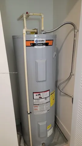 a view of a building with a street