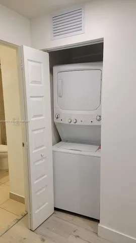 a room with storage and utility