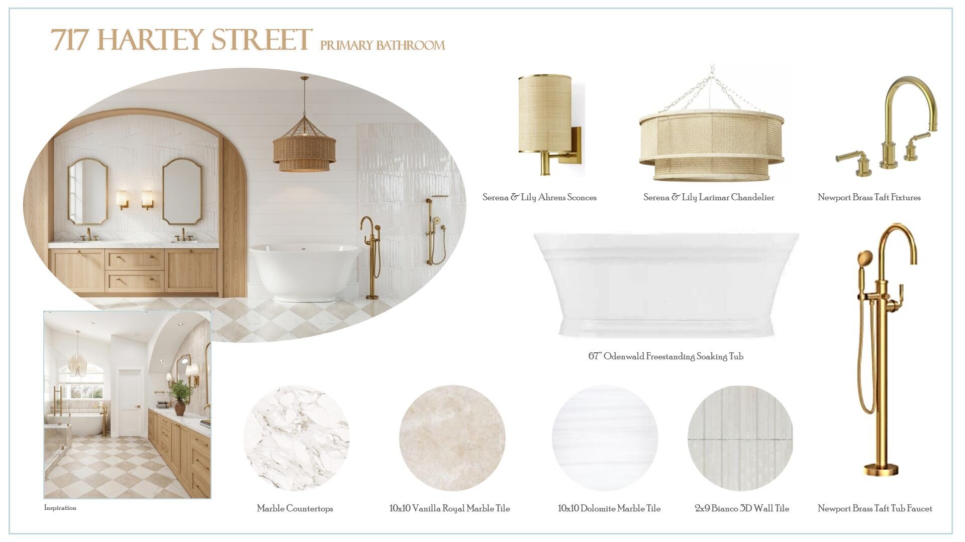 717 Hartey Street Daniel Island, SC 29492 - Photo 10 of 16 7- Design Boards- 717 Hartey- Primary Ba