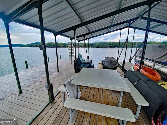 a view of outdoor space with outdoor seating