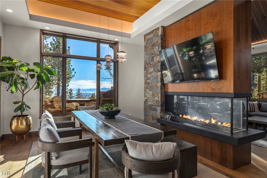 823 Ellen Court Incline Village, NV 89451 - Photo 22 of 45 a living room with furniture and a fireplace