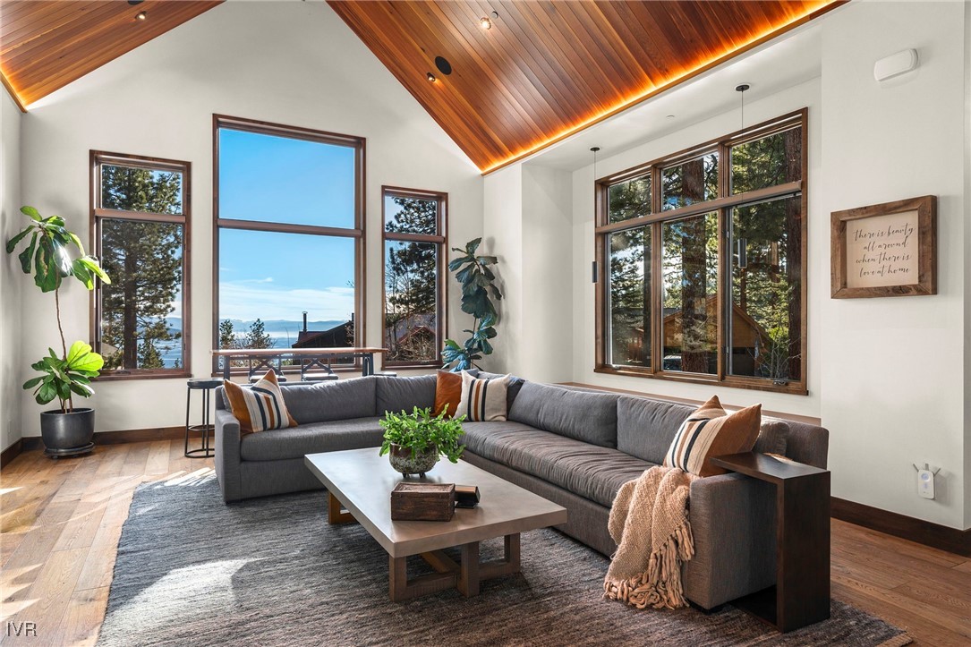 823 Ellen Court Incline Village, NV 89451 - Photo 10 of 45 a living room with furniture and a large window