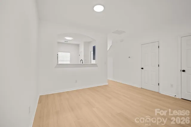 wooden floor in an empty room