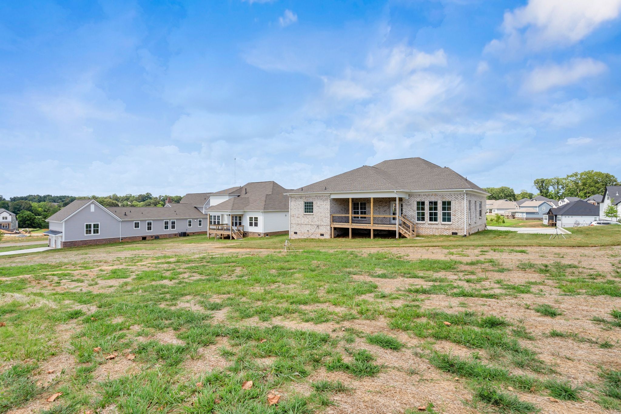 7505 Shoal Mill Point Fairview, TN 37062 - Photo 51 of 55 a front view of a house with garden