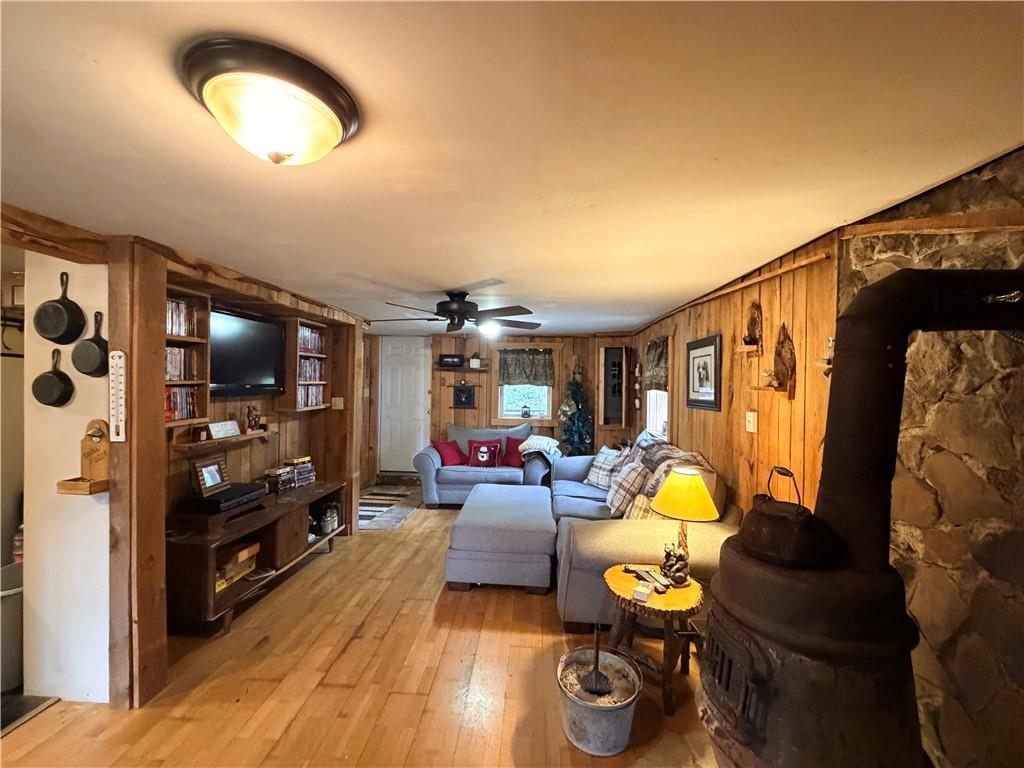2964 Dawson Run Road West Hickory, PA 16370 - Photo 22 of 39 a living room with furniture and a flat screen tv