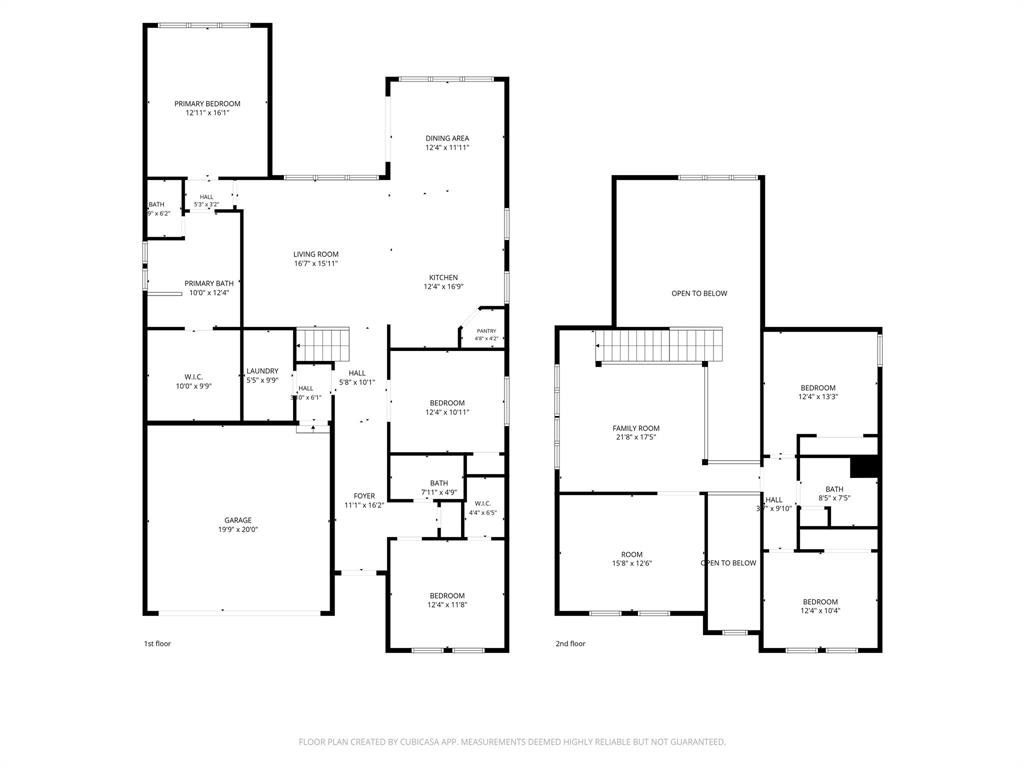 539 Farrell Lane Allen, TX 75013 - Photo 38 of 39 Floor plan