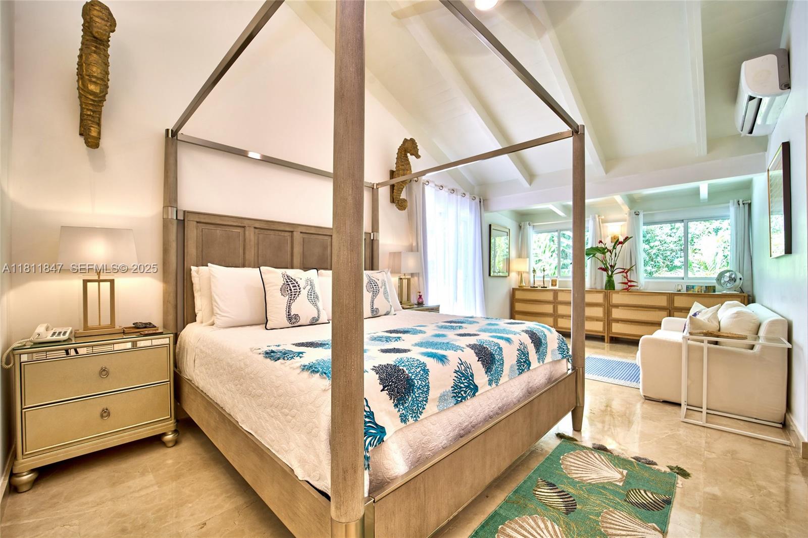 undefined, La Romana 22000 - Photo 5 of 14 a bedroom with double bed and a large window