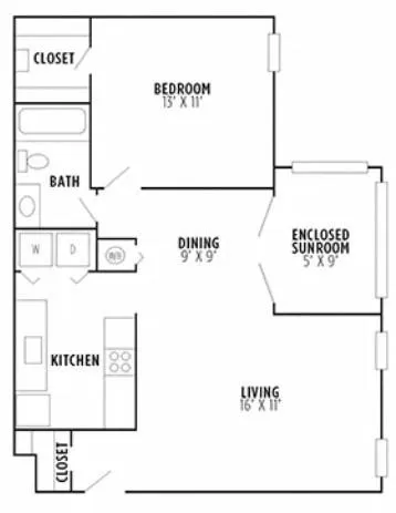 $1,186 | 3200 Post Woods Drive Northwest, Unit 3241B, Atlanta, GA 30339