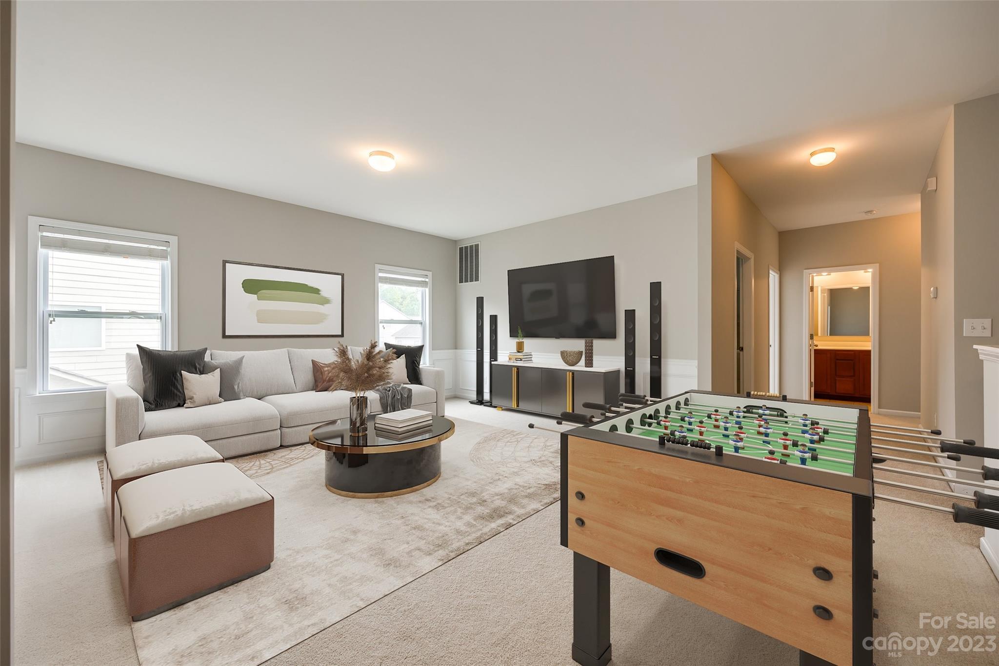 4025 Orchid Way Tega Cay, SC 29708 - Photo 18 of 44 a living room with furniture a flat screen tv