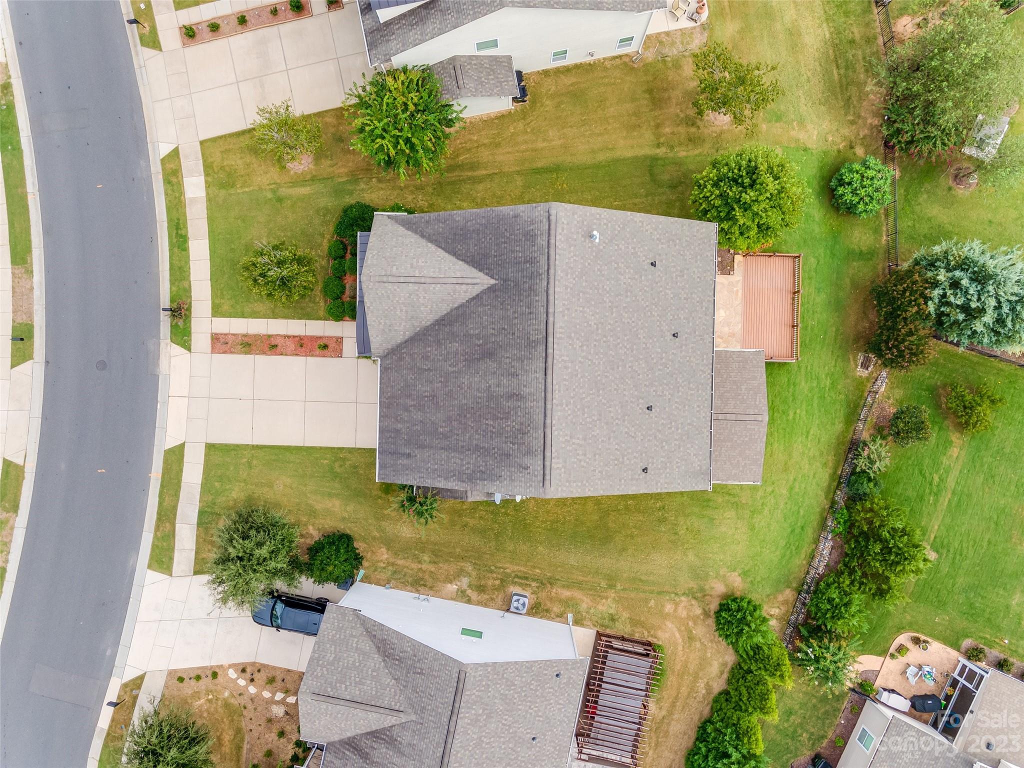 4025 Orchid Way Tega Cay, SC 29708 - Photo 34 of 44 an aerial view of a house
