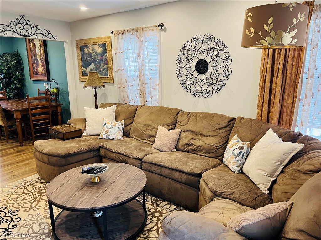 146 Stephens Road Akron, OH 44312 - Photo 2 of 31 Living room with light hardwood / wood-style floors
