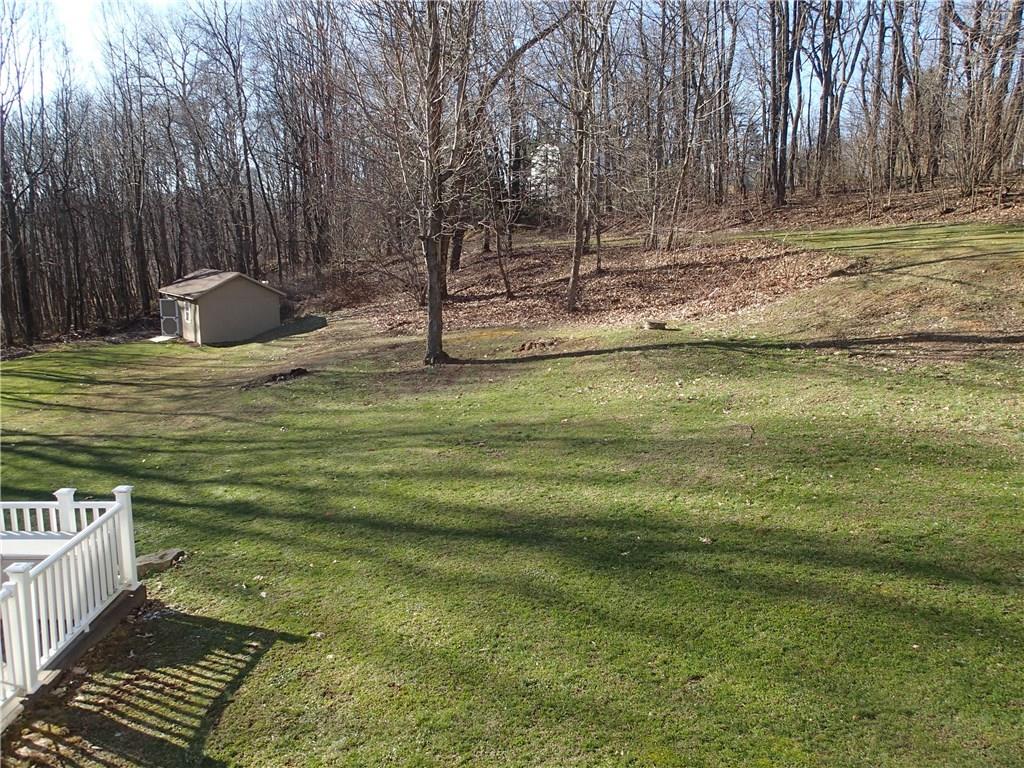 905 Sewickley Road Beaver Falls, PA 15010 - Photo 22 of 24 View of the yard, once the leaves bud this lot is very private and takes on a whole new look!