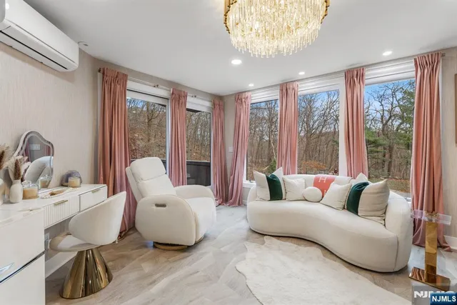 a bathroom with shower