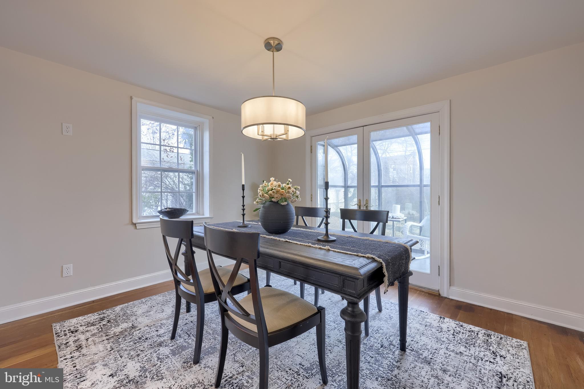 31 Wayfield Road Springfield, PA 19064 - Photo 12 of 49 a view of a dining room with furniture window and wooden floor