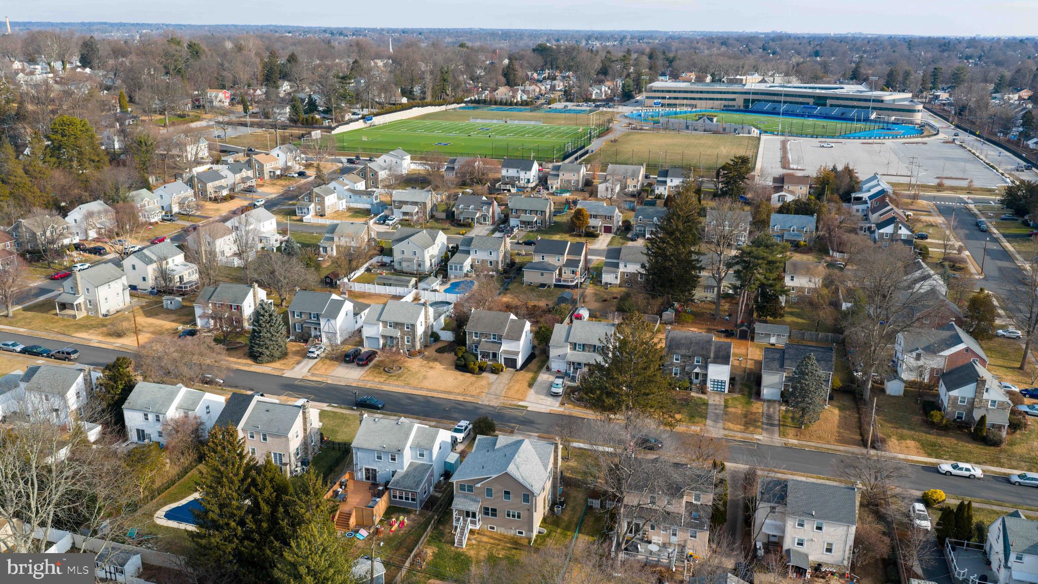31 Wayfield Road Springfield, PA 19064 - Photo 40 of 49 an aerial view of a city