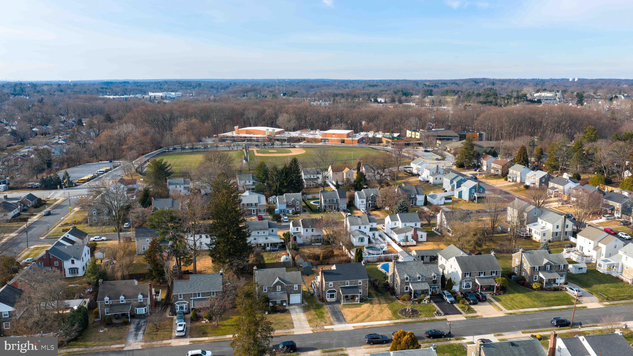 31 Wayfield Road Springfield, PA 19064 - Photo 41 of 49 an aerial view of a city