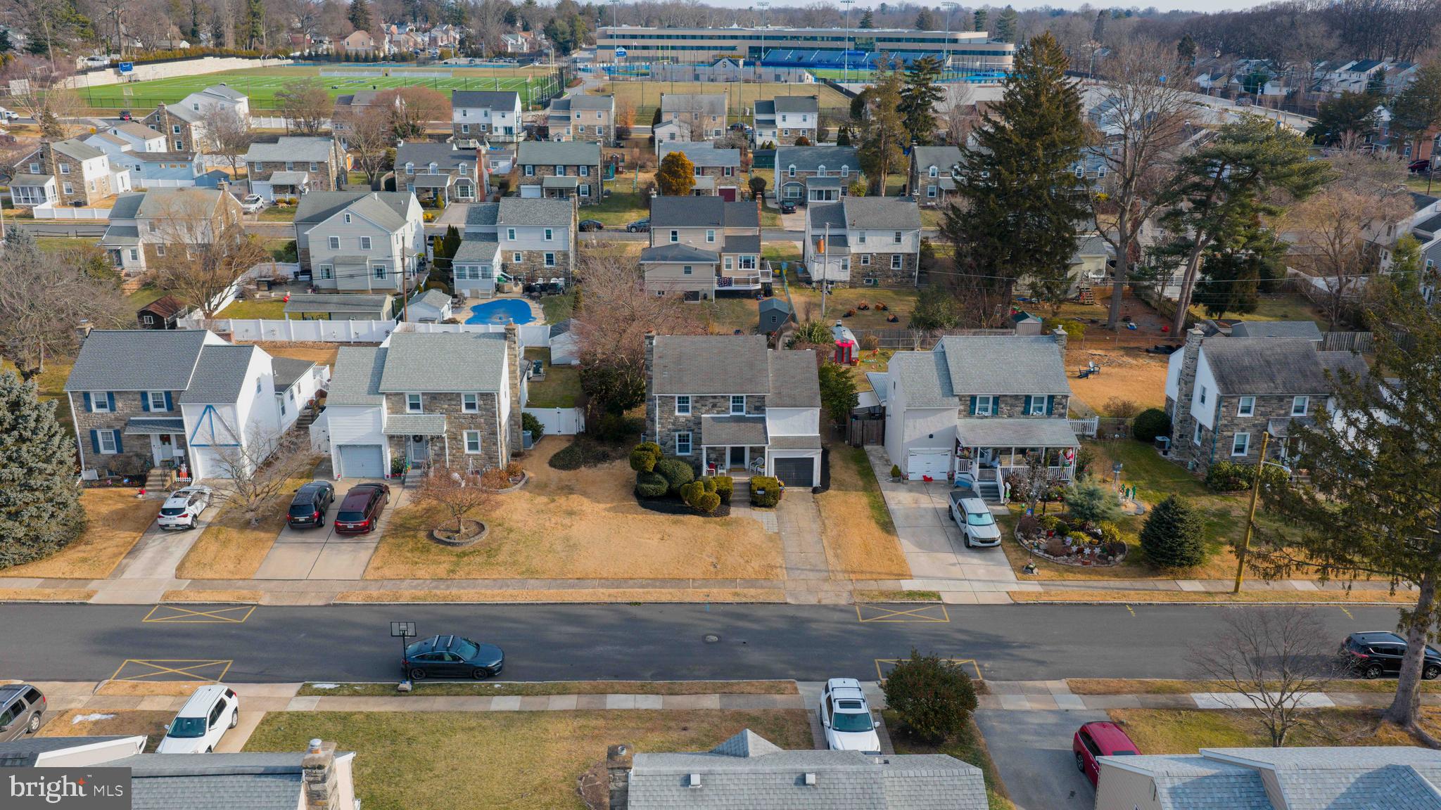 31 Wayfield Road Springfield, PA 19064 - Photo 44 of 49 an aerial view of a houses with outdoor space