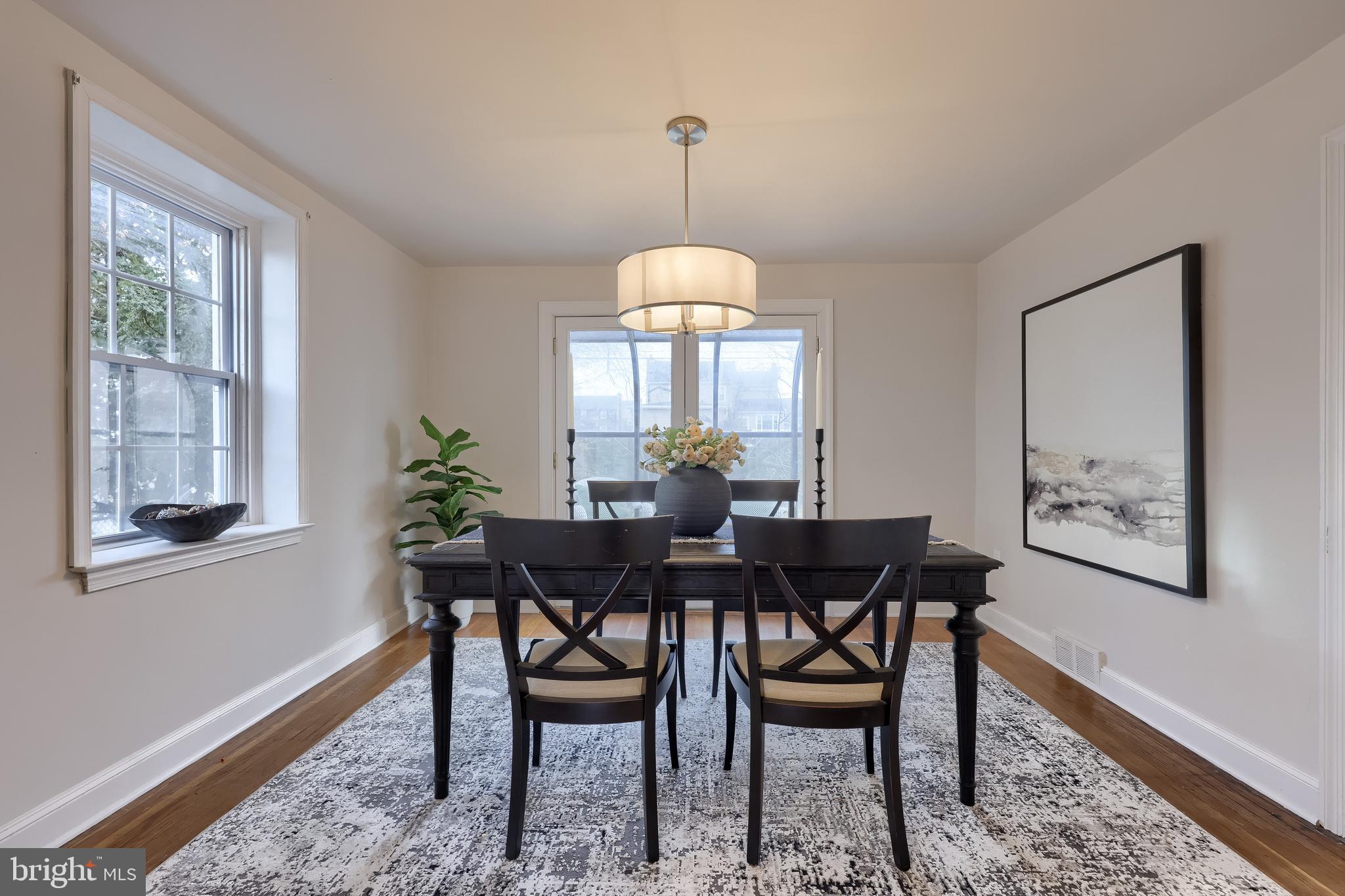 31 Wayfield Road Springfield, PA 19064 - Photo 10 of 49 a view of a dining room with furniture window and wooden floor