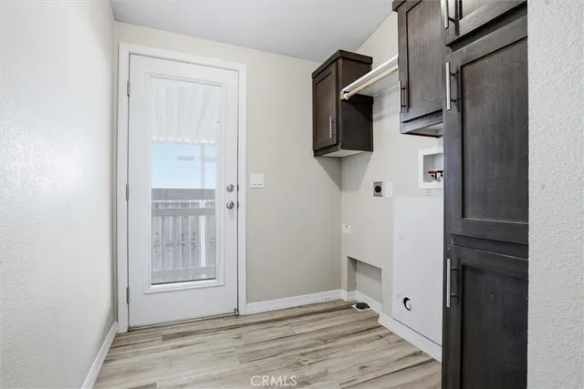 a view of an entryway door