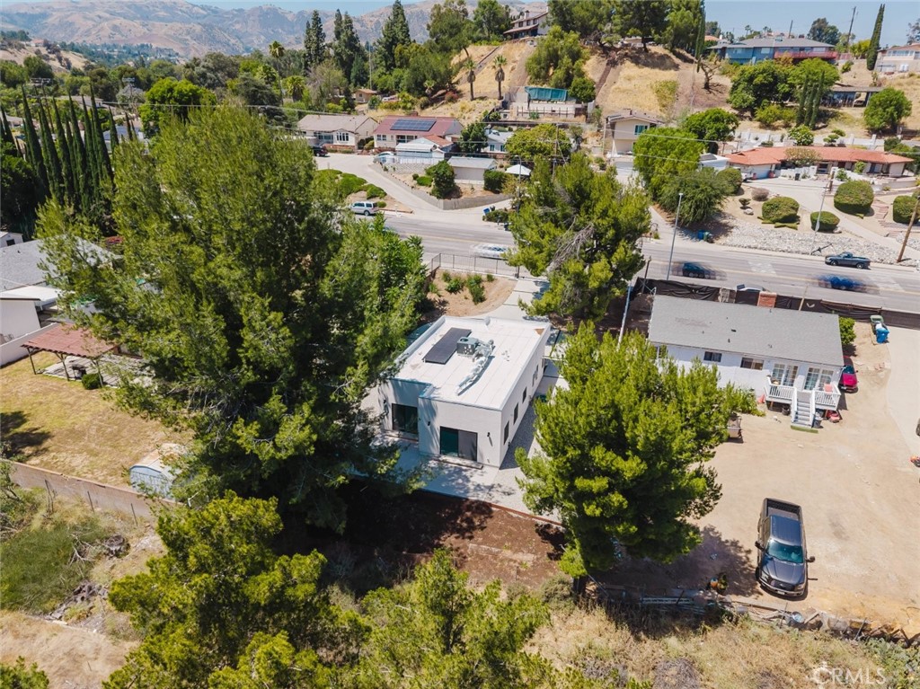17846 Rinaldi Street Granada Hills, CA 91344 - Photo 34 of 34 an aerial view of a house with a yard