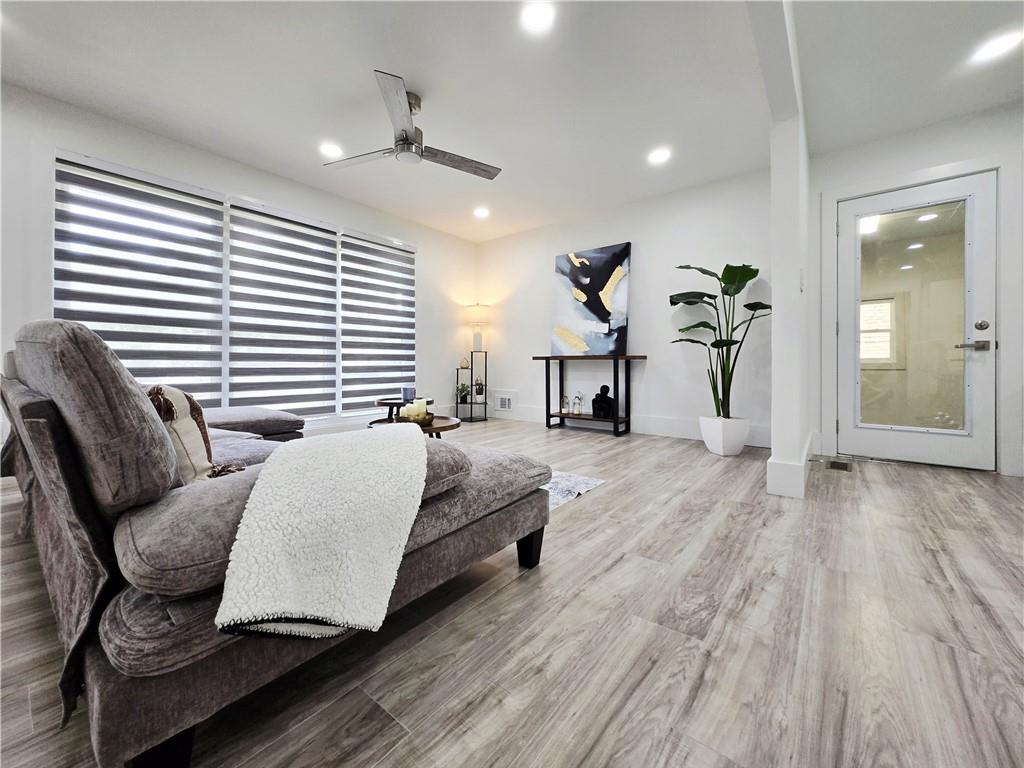 2400 Glenrock Drive Decatur, GA 30032 - Photo 5 of 39 a living room with furniture and wooden floor