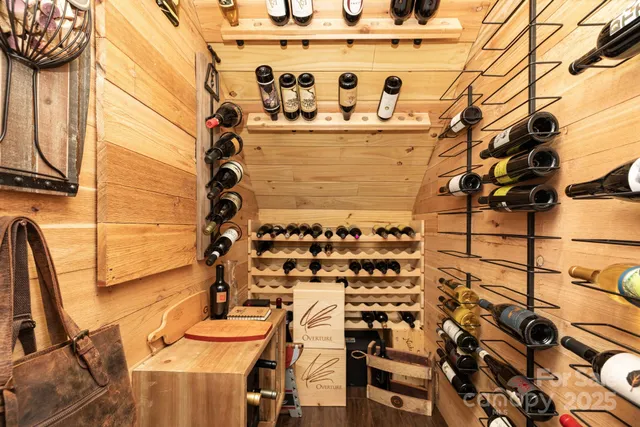 a view of a balcony with chairs