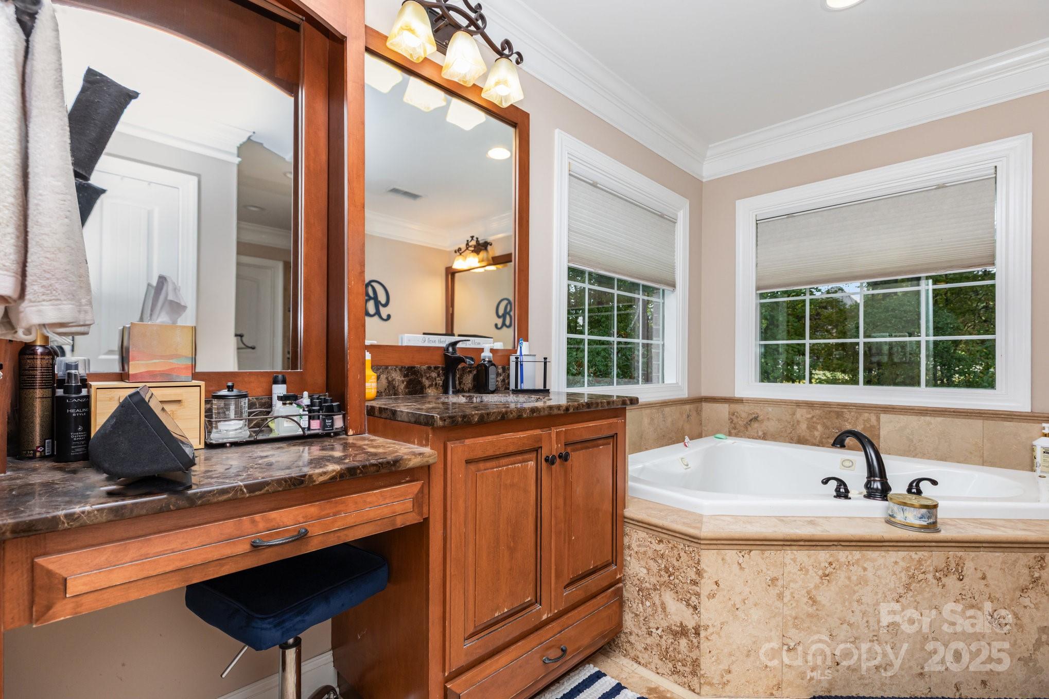 3351 Beulah Church Road Matthews, NC 28104 - Photo 23 of 33 a kitchen with granite countertop a sink and a window