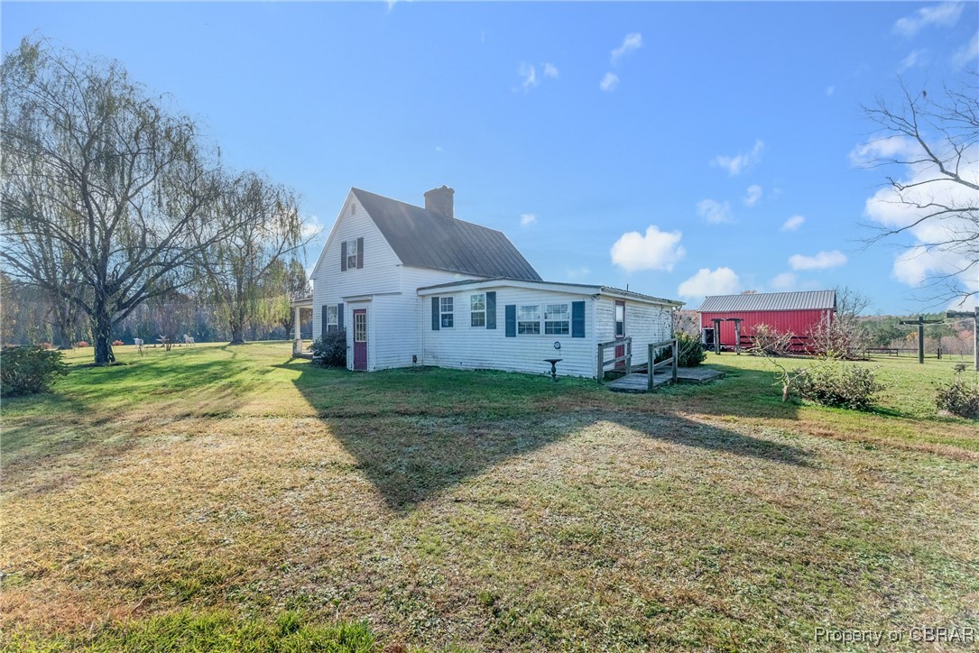 1282 Water View Road Water View, VA 23180 - Photo 21 of 49 View of side of property with a lawn