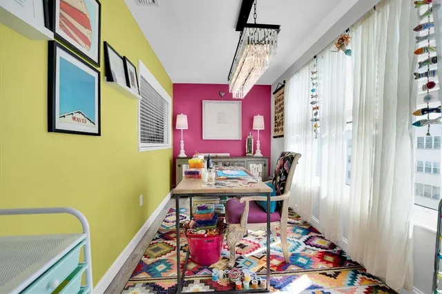 a very nice looking room with many windows